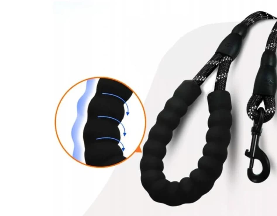 Reflexní vodítko pro psa 1,5 m – extra silné, odolné a bezpečné