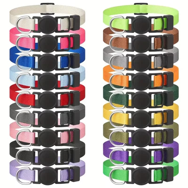 Bezpečnostní Obojek pro Kočky a Koťata - Nastavitelný Měkký Nylon