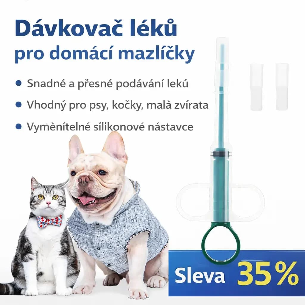 Aplikátor tablet pro malá zvířata