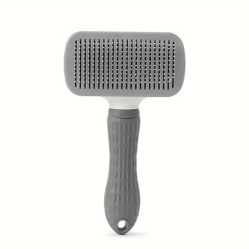 Kartáč na podsadu pro psy a kočky – masážní, one-click